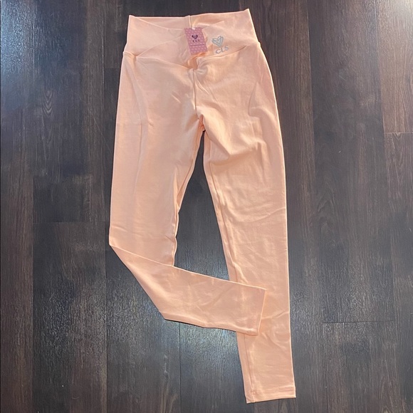 High V Cut NC Shape Define Max Leggings Orange Fresh - Picture 9 of 13